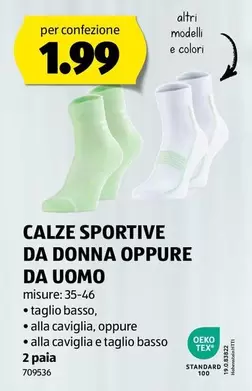 CALZE SPORTIVE DA DONNA OPPURE DA UOMO