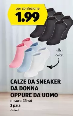 CALZE DA SNEAKER DA DONNA OPPURE DA UOMO 703423