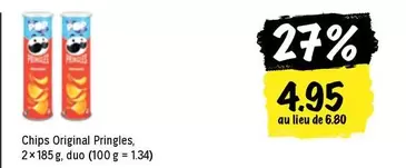 Chips Original Pringles