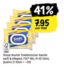 feuchte Toilettentücher Kamille