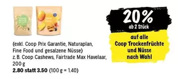 Wahl - Coop Trockenfrüchte und Nüsse