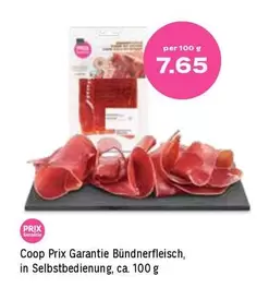 Bündnerfleisch