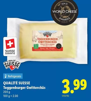 Toggenburger Gwitterchäs