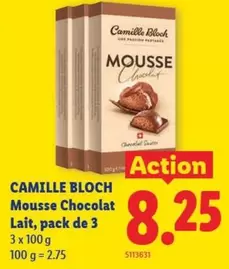 Action - Mousse Chocolat Lait