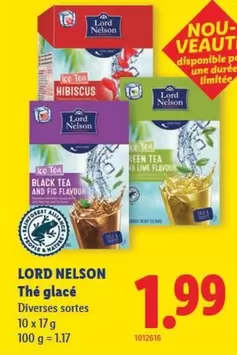 Lime - Thé glacé