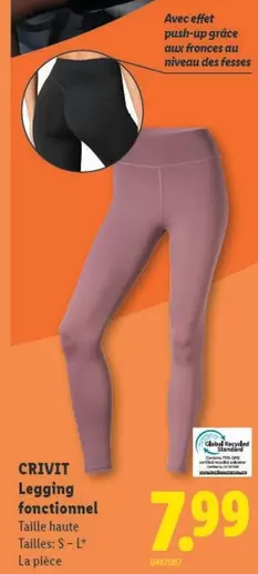 Legging fonctionnel