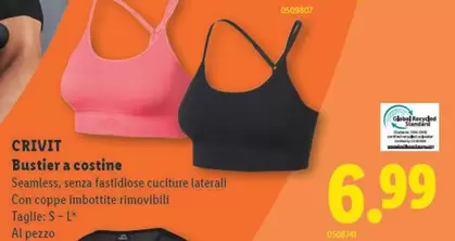 Bustier a costine