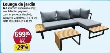 Lounge de jardin