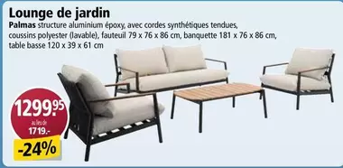 Lounge de jardin