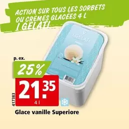 Action - ACTION SUR TOUS LES SORBETS OU CRÈMES GLACÉES 4 L