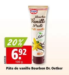Dr Oetker - Pâte de vanille Bourbon