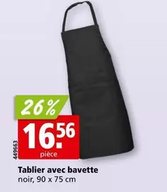 Tablier avec bavette