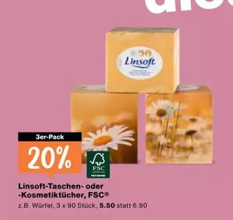 Taschen- oder Kosmetiktücher