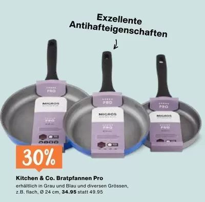 Kitchen & Co. Bratpfannen Pro