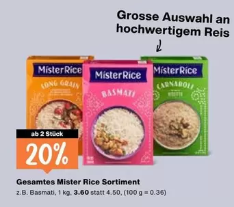 Mister Rice Sortiment