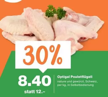 Optigal Pouletflügeli