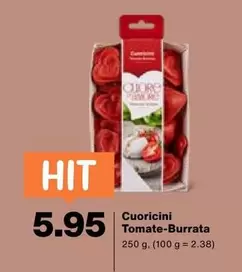 Cuoricini Tomate-Burrata