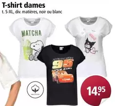 T-shirt dames