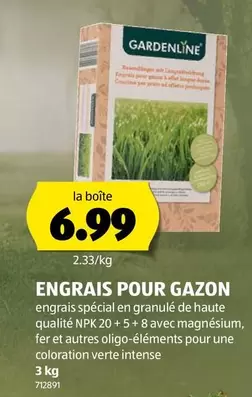 ENGRAIS POUR GAZON