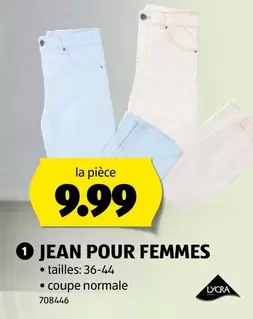 JEAN POUR FEMMES