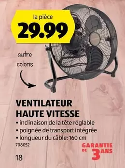VENTILATEUR HAUTE VITESSE 708052