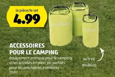 ACCESSOIRES POUR LE CAMPING