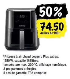 Friteuse à air chaud