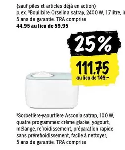 Action - Sorbetière