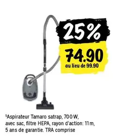 Aspirateur Tamaro satrap