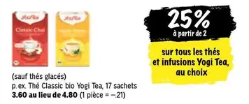 Thés et infusions