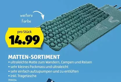 MATTEN-SORTIMENT