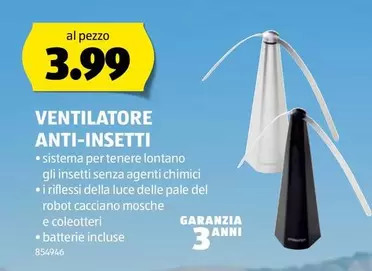 VENTILATORE ANTI-INSETTI