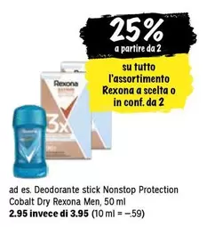 Deodorante stick Nonstop Protection Cobalt Dry