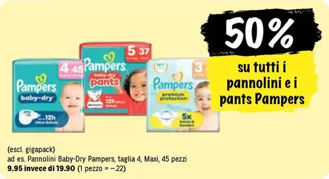 Pannolini e Pants