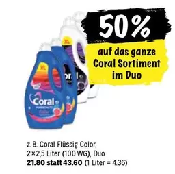Coral Flüssig Color