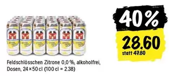 Zitrone 0,0%, alkoholfrei