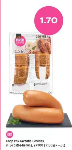 Coop Prix Garantie Cervelas