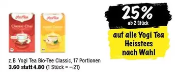 Wahl - Yogi Tea Heißtees