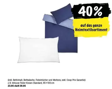 Bettinhalt, Bettwäsche, Frotteetücher und Moltons