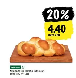 Bio-Holzofen-Butterzopf