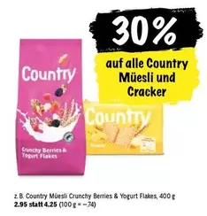 Country Muesli and Cracker
