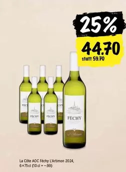 La Côte AOC Féchy L'Artimon 2024