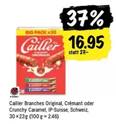 Cailler - Branches Original, Crémant oder Crunchy Caramel