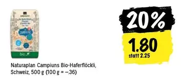 Campiuns Bio-Haferflöckli