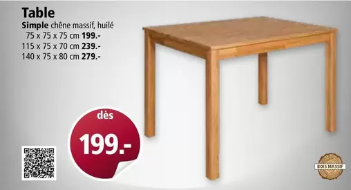 Table