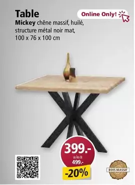 Table Mickey