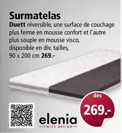 Surmatelas