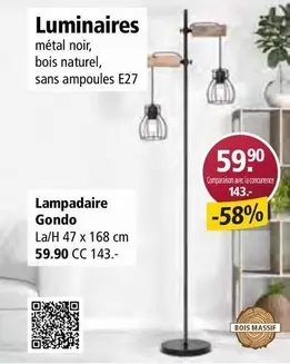 Lampadaire Gondo