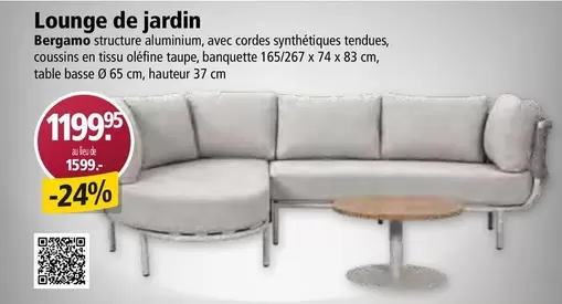 Lounge de jardin