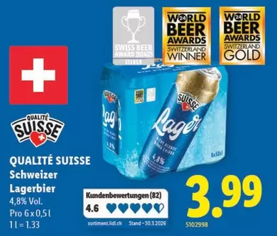 Schweizer Lagerbier